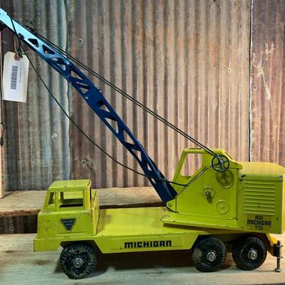 Vintage 1950s Ny-Lint Toys, Michigan Crane, Complete