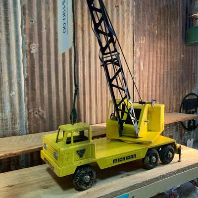 Vintage 1950s Ny-Lint Toys, Michigan Crane, Complete