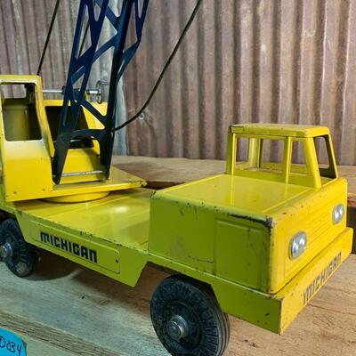 Vintage 1950s Ny-Lint Toys, Michigan Crane, Complete