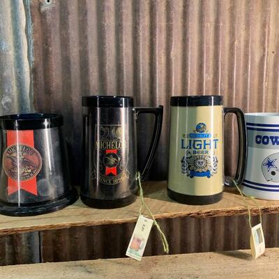 Beer Mugs and Glasses - QTY 9