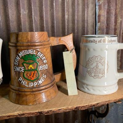 Beer Mugs and Glasses - QTY 8
