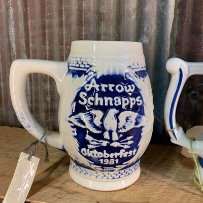 Beer Mugs and Glasses - QTY 8