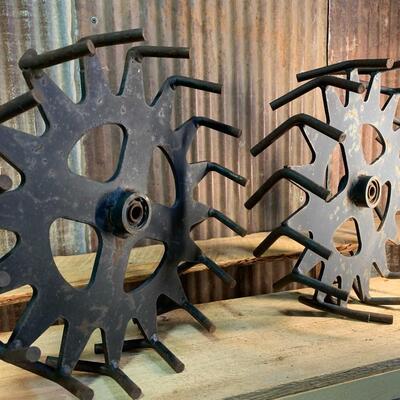 Primitive Farm Row Crop Planter Wheels - QTY 2