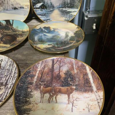 Collection of Outdoor Animal Plates, No boxes - QTY 15