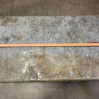 Antique Wooden Tool Box with Multiple Shelfs & Tools