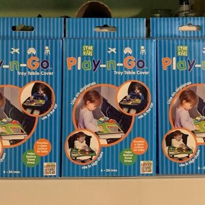 New Play N Go Car Seat Tray Table Cover - QTY 5