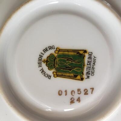 Three tea cup collection 