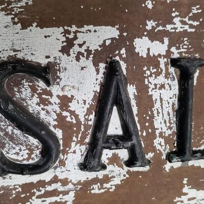 Cool old vintage sign