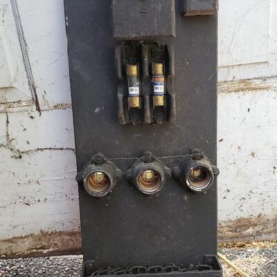 Electrical panel that looks like art