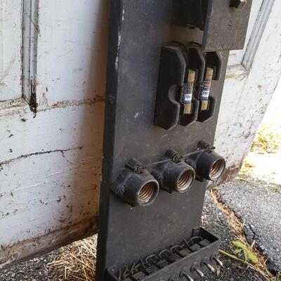 Electrical panel that looks like art