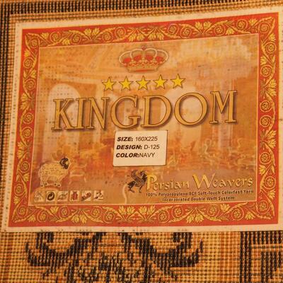 Lot 105  Kingdom Persian Polypropylene rug 