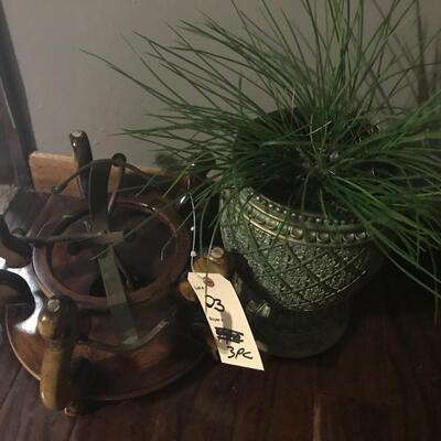 ASSORTED FAUX PLANT, STANDS