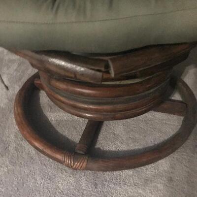WICKER BUCKET CHAIR
