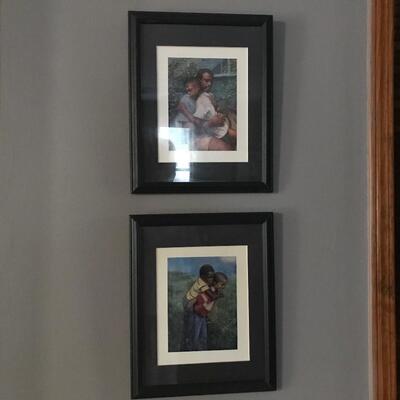 6 PC ASSORTED FRAMED PRINTS