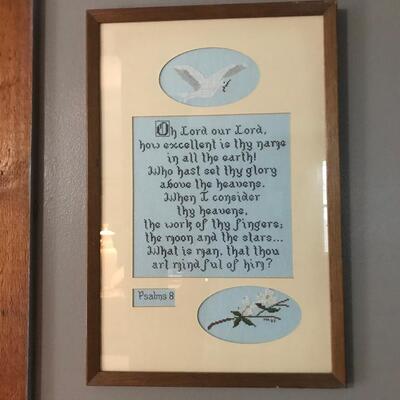 6 PC ASSORTED FRAMED PRINTS