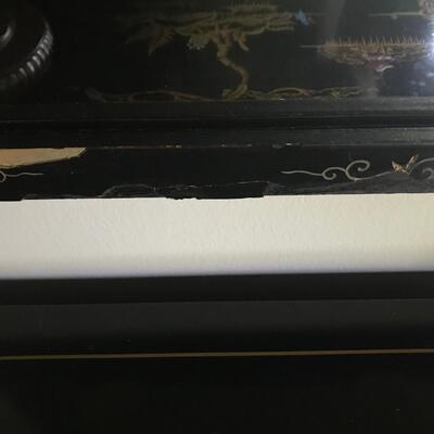 JASPER ORGINAL - HALLMARK OF DISTINCTION - CHINOISERIE  FOYER BUFFET, MIRROR & DECO BOX