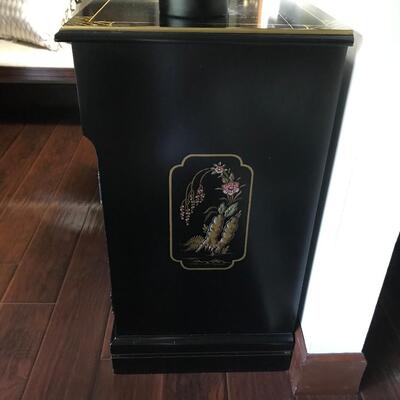 JASPER ORGINAL - HALLMARK OF DISTINCTION - CHINOISERIE  FOYER BUFFET, MIRROR & DECO BOX