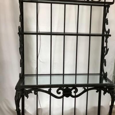 F635 Ornate Cast Aluminum Bakers Rack by Outdoor Lifestyles 