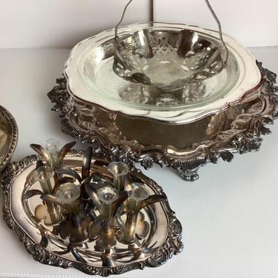 D643 Silver plated Serving pieces 