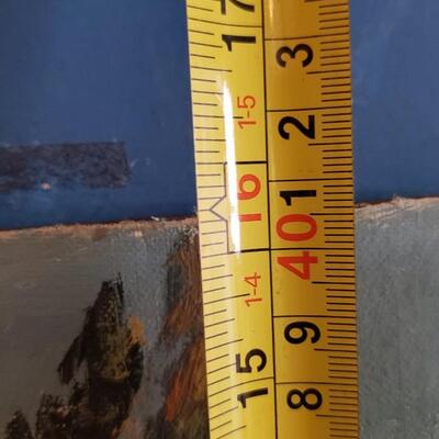 Hulda Werner painting on board