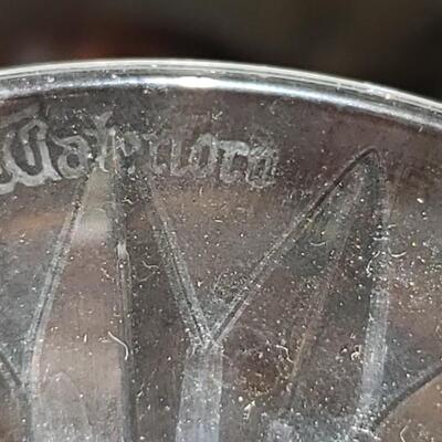 3 Waterford champagne glasses