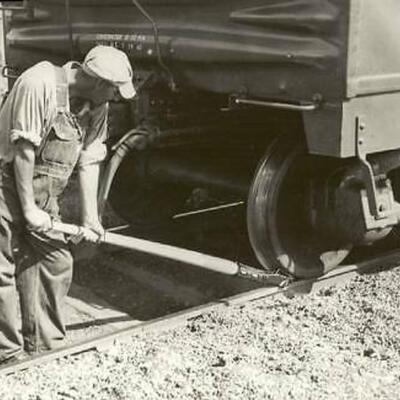 Lot 14: Vintage Sugar Beet Railroad Car Mover