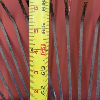 Lot 25: Vintage Garden Rake Metal Tines