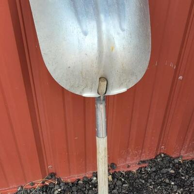 Lot 35: Vintage Steel Snow Shovel 
