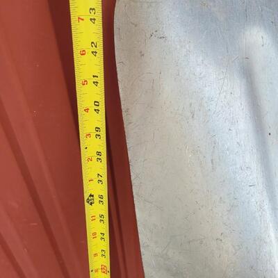 Lot 35: Vintage Steel Snow Shovel 