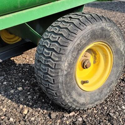Lot 45: JOHN DEERE Wagon w/ Trailer Hitch 