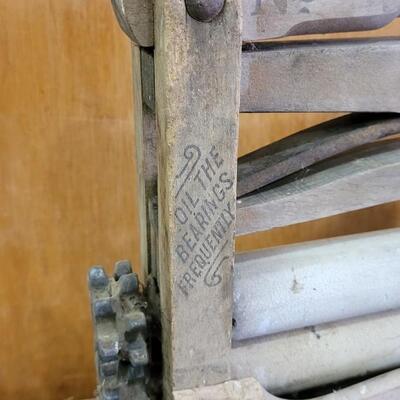 Lot 56: Vintage LOVELL No. 110 Hand Clothes Washer