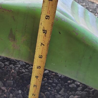 Lot 62: Vintage Pair of Original Green Paint Auto Ramps