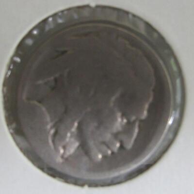 1957 Quarter, 1900 Liberty Nickel, 1935 Penny, 1935 Buffalo Nickel, No Date Buffalo Nickel