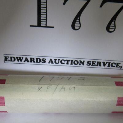 1 Complete Roll All 1974 S Pennies, X Fine - AU
