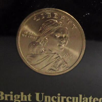 Uncirculated 2000 D Sacagawea Dollar