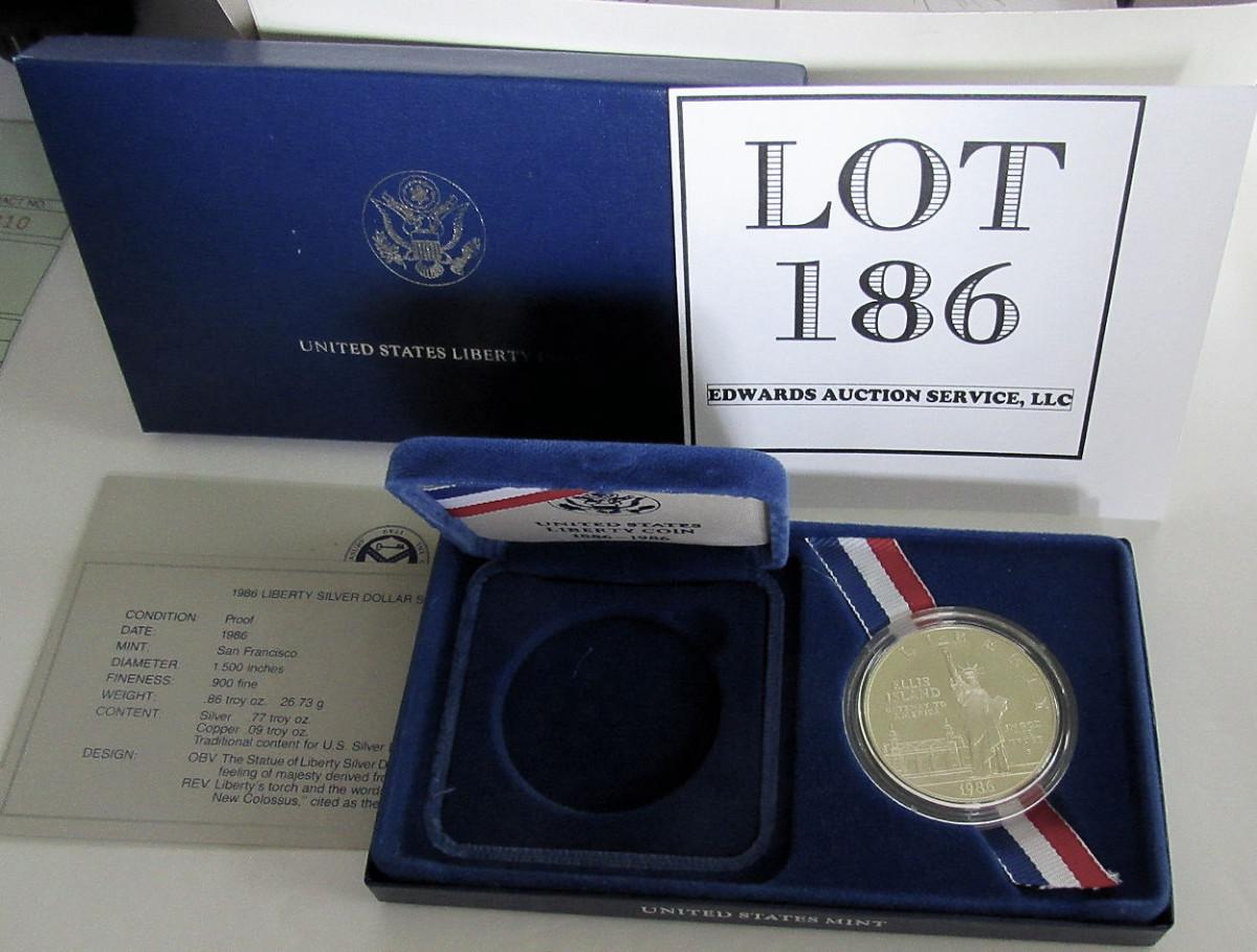 value of a 1986 proof ellis island liberty coins silver dollar value of a 1986 proof ellis island liberty coins silver dollar