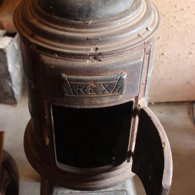   IRON WOOD BURNING STOVE