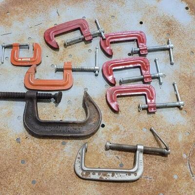 Lot 67: Assorted Clamps Lot 