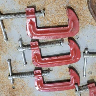 Lot 67: Assorted Clamps Lot 