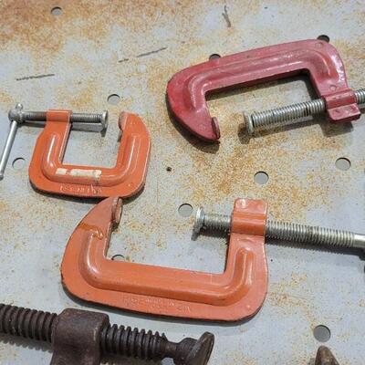 Lot 67: Assorted Clamps Lot 
