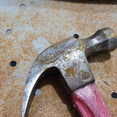 Lot 68: (2) Vintage Hammers w/ Red Accents 