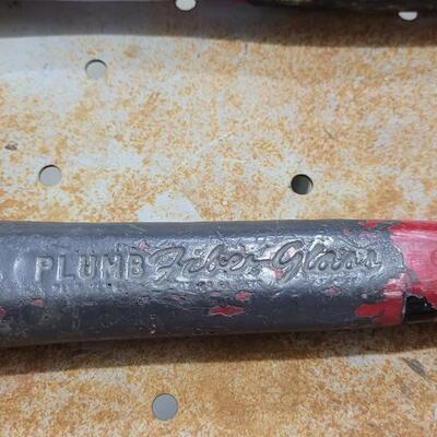 Lot 68: (2) Vintage Hammers w/ Red Accents 