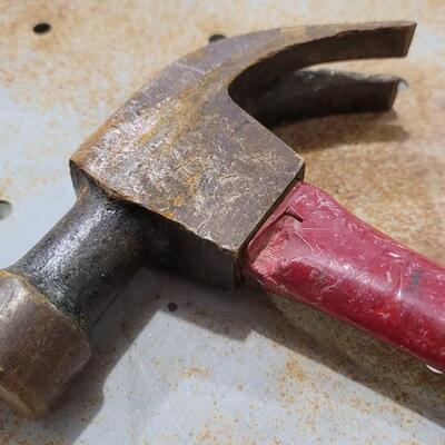 Lot 68: (2) Vintage Hammers w/ Red Accents 
