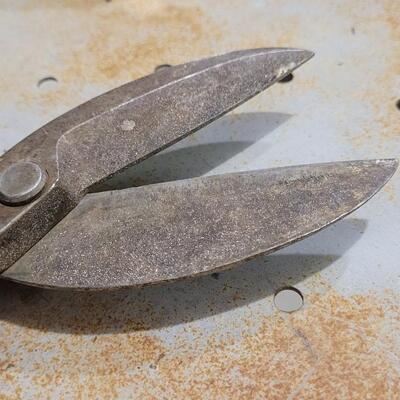 Lot 69: (2) Large Vintage Snips (NEW BRITAIN & CRESCENT)