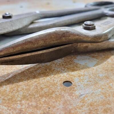 Lot 69: (2) Large Vintage Snips (NEW BRITAIN & CRESCENT)