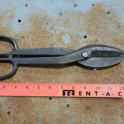 Lot 69: (2) Large Vintage Snips (NEW BRITAIN & CRESCENT)