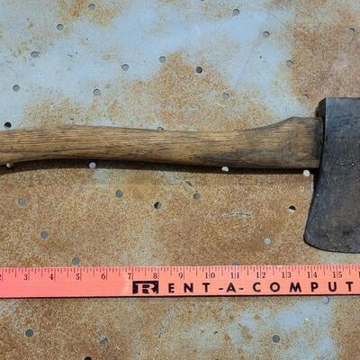 Lot 71: Vintage Tool Lot - PLUMB VICTORY Axe + Hand Saw