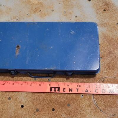 Lot 75: Vintage Socket Wrench Set Blue Case Complete 