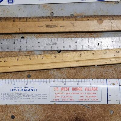 Lot 78: Assortment of Rulers 