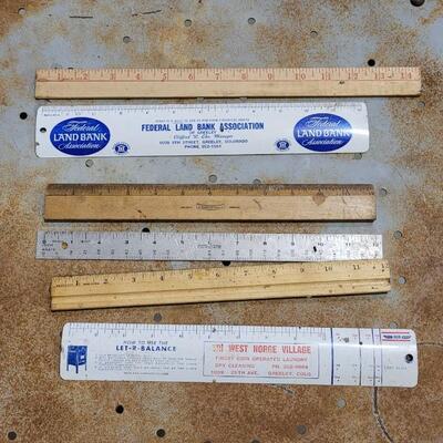 Lot 78: Assortment of Rulers 
